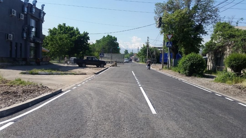 Для движения автомобильного транспорта открыли улицу Абая