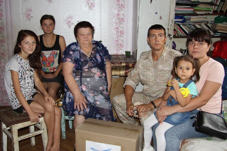 Служащие ОРВБ "Кант" оказали помощь многодетной женщине, борющейся с раком