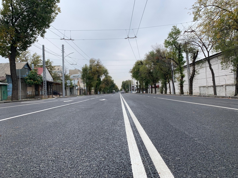 В Бишкеке две центральные улицы стали двухсторонними