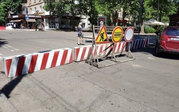 В Бишкеке на Московской перекрыто несколько перекрестков